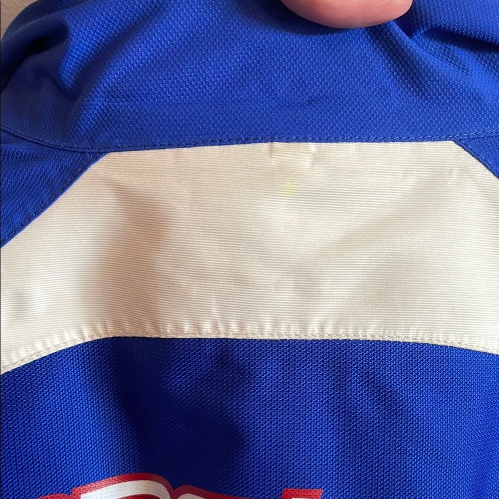 Kids Blue and Red Racing Jacket - Picture 10 of 11